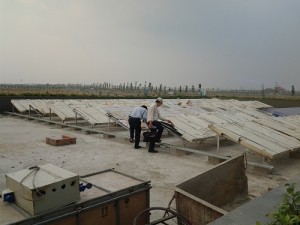 Thi công dự án điện năng lượng mặt trời